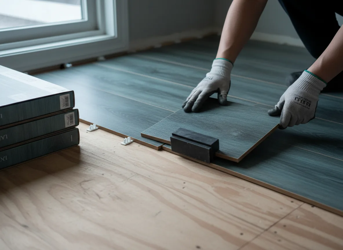 Luxury Vinyl Plank Installation company in Kemp, OK